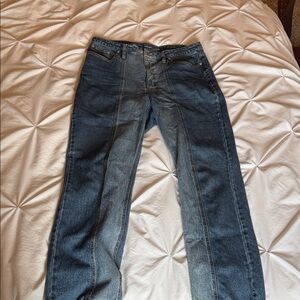 On 34th straight leg Jean